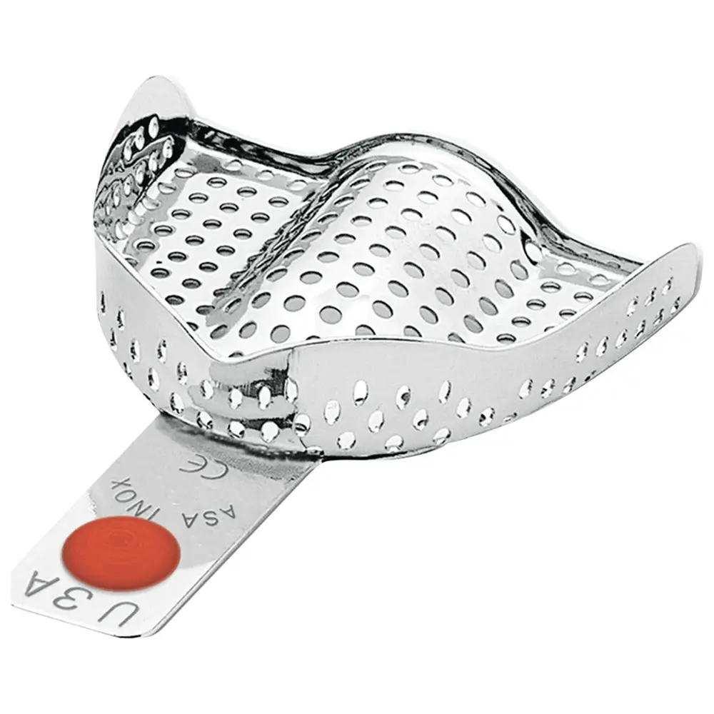 ASA Dental ANATOMIC Abformlöffel - Stück OK S, perforiert, rot, 2801-U3A