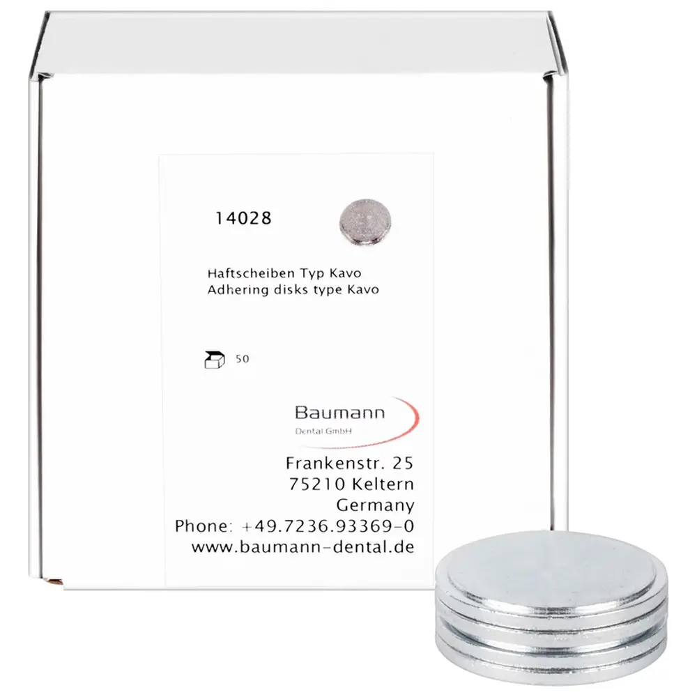 Baumann Dental Haftscheiben - Packung 50 Stück für Montageplatten KaVo