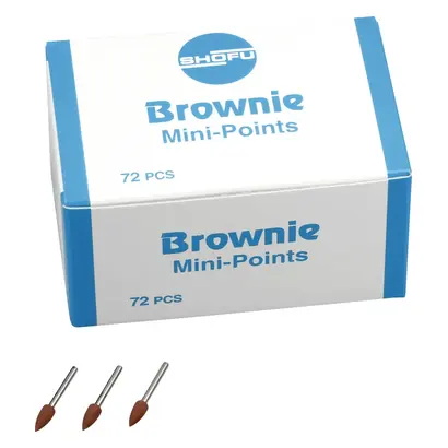 Shofu Inc. Brownie Mini-Point FG Pa 72 Shofu Inc. Brownie Mini-Point FG Pa 72