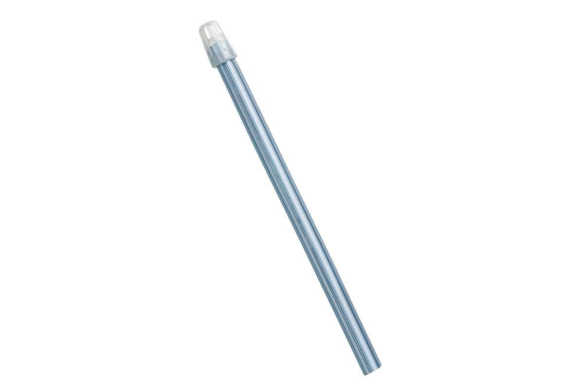 TOP FLEX PLUS Speichelsauger hblau 100St