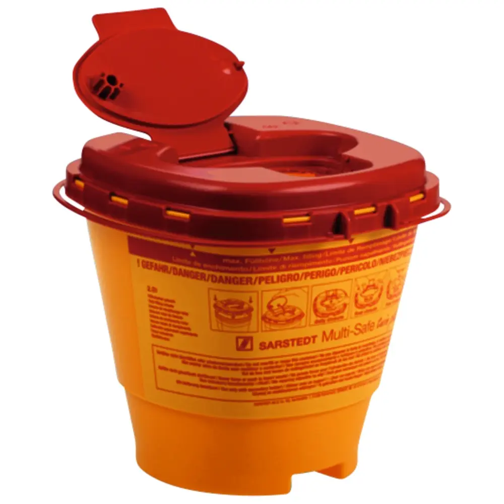 Sarstedt Multi-Safe twin plus - Stück 2 l Volumen Sarstedt Multi-Safe twin plus - Stück 2 l Volumen