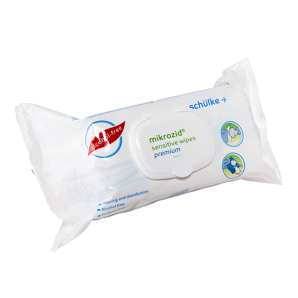 Mikrozid Sensitive Wipes Premium 100St