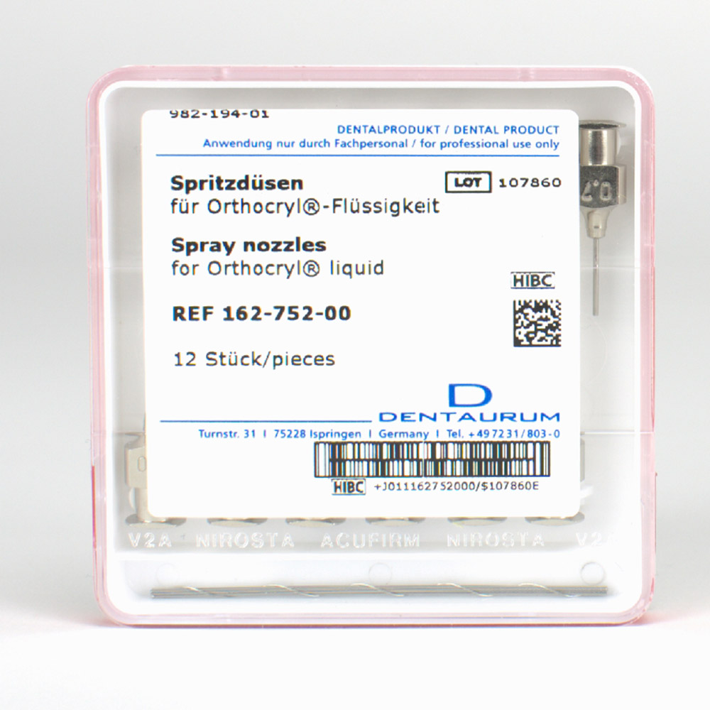 Orthocryl Spritzdüse f. Flüssigkeit 12St