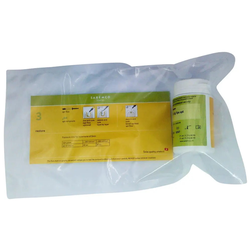 Saremco apt composite - Packung 16 x 0,37 g Tip A3,5/B4 inklusive Flow Chart