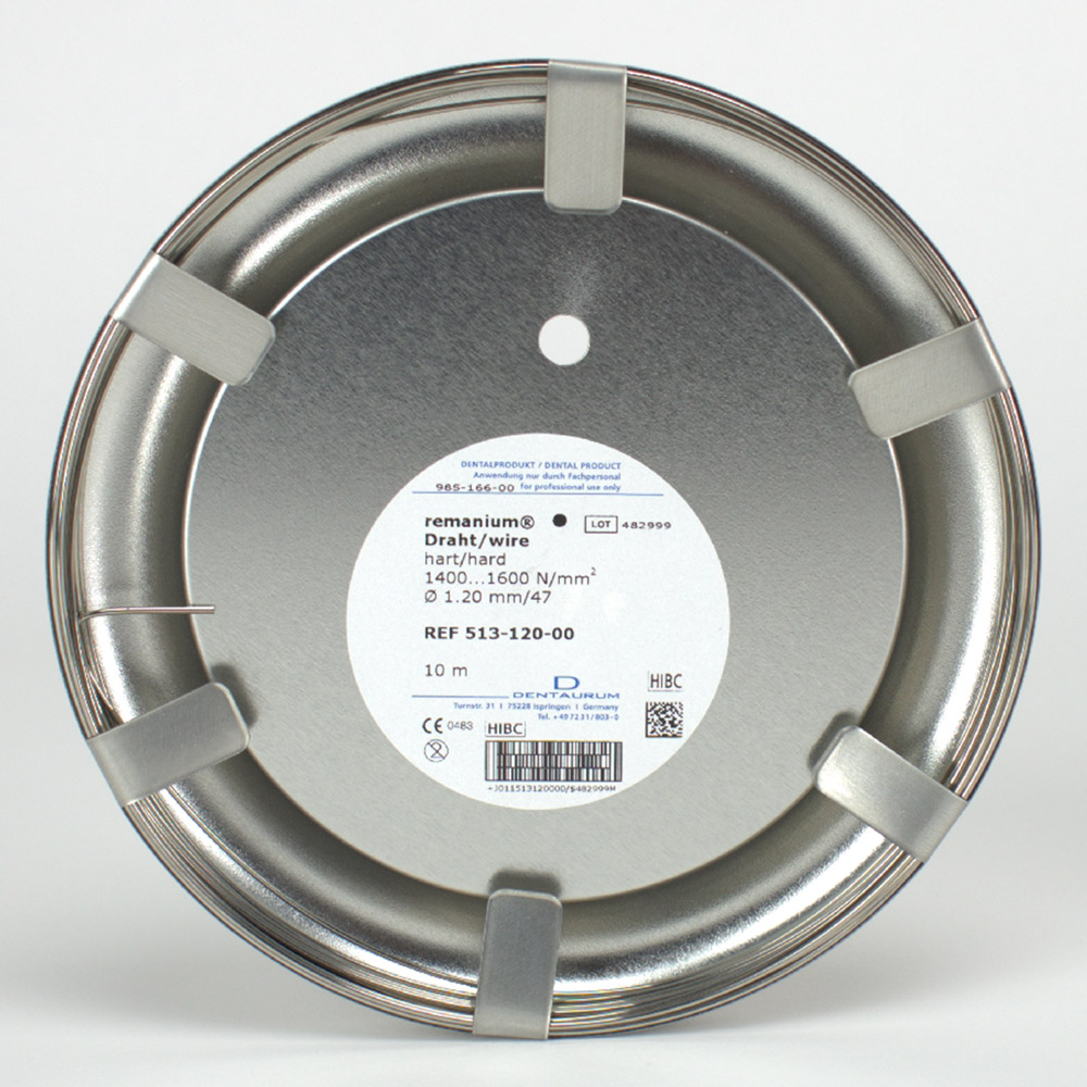 Remanium Draht hart 1,20mm 10mtr
