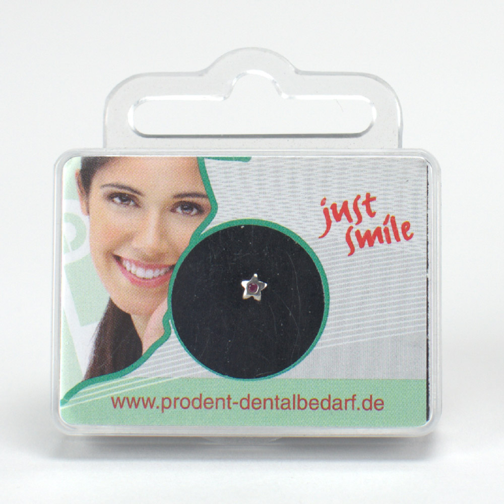 GX70086_Twizzler_Stern_m_Rubin_wggold_18kt__St Twizzler Stern m. Rubin wggold 18kt St