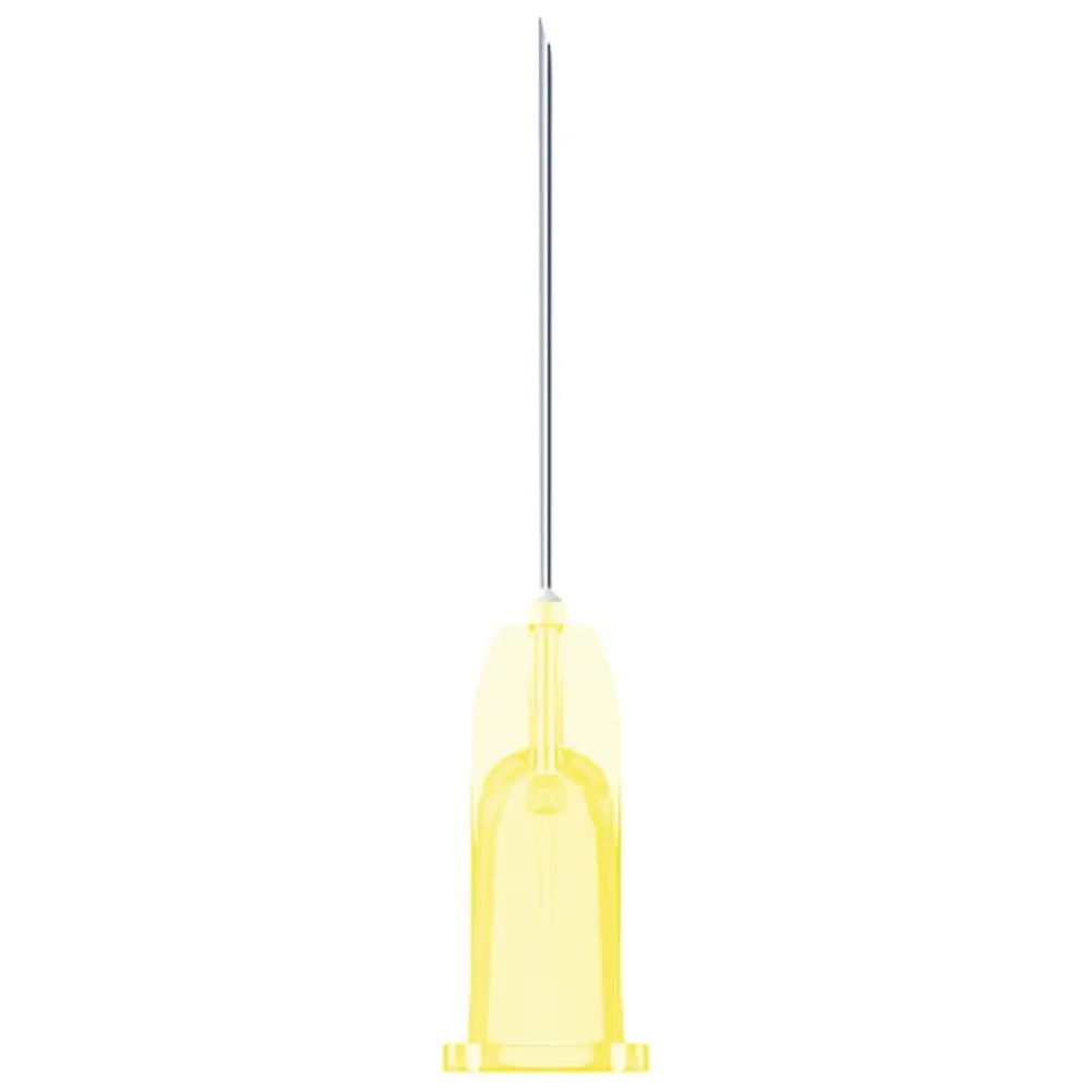 medmix Einmal-Injektionskanülen Luer - Packung 100 Stück gelb, G30, 0,3 x 23 mm