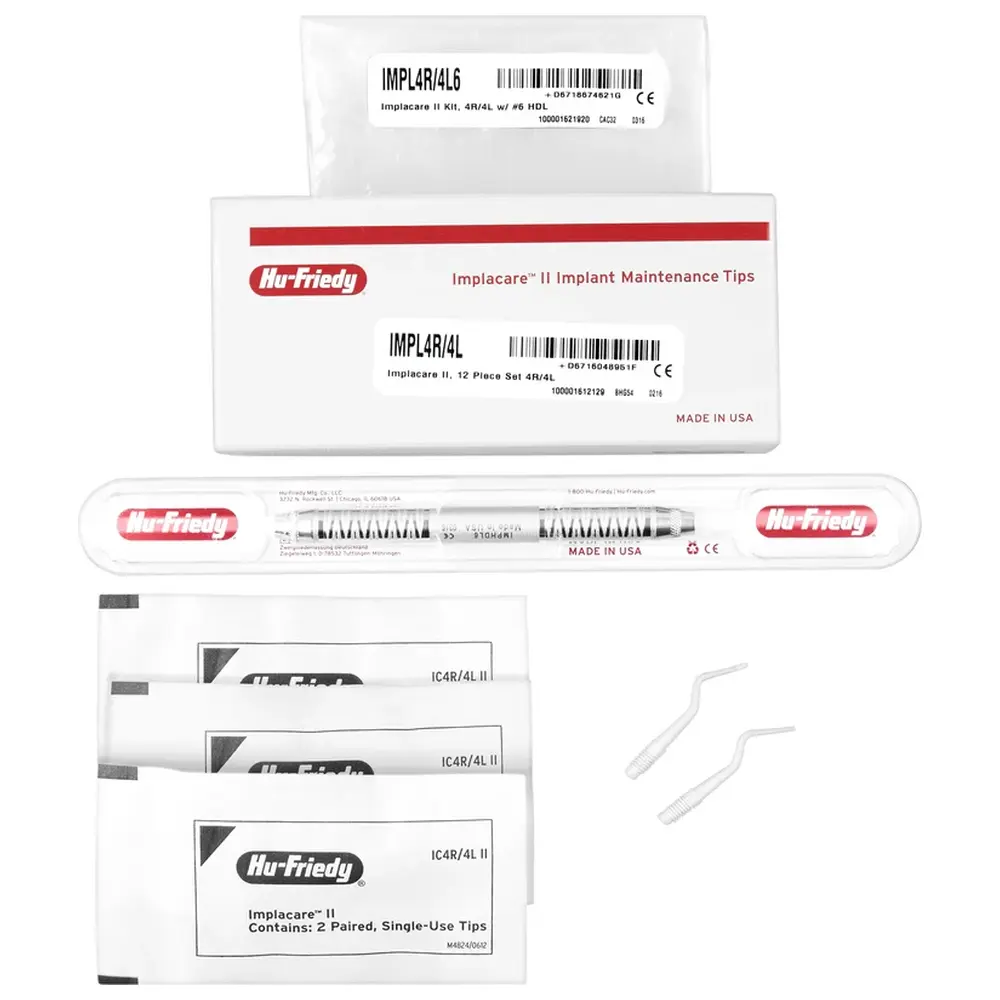Hu-Friedy Implacare® II - Kit 12 Spitzen 4R/4