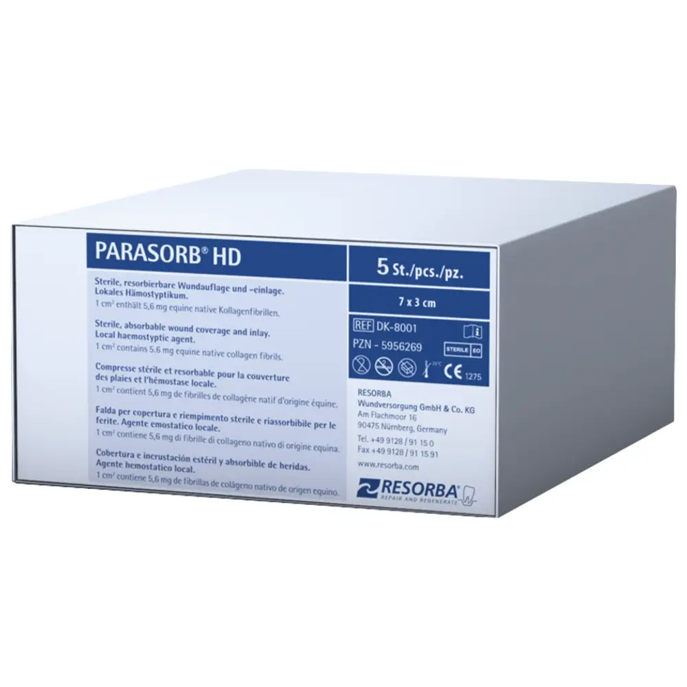 Hammacher Kollagen-resorb - Packung 5 Vlies 7 x 3 cm