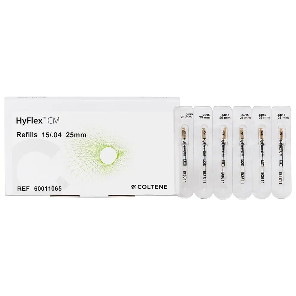 COLTENE HyFlex® CM - Packung 6 Stück 25 mm, Taper.04 ISO 015