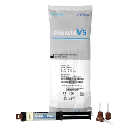 Kuraray Noritake Dental Inc. PANAVIA V5 opaque Spritze 4,6ml Kuraray Noritake Dental Inc. PANAVIA V5 opaque Spritze 4,6ml