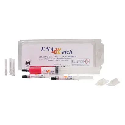 MICERIUM S.p.A. Ena-Etch Ätzgel rot 37% Phosporsäure Bulkspritze 25ml