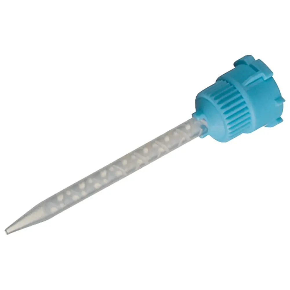 DETAX Mischkanülen blau - Packung 48 Stück blau, lang