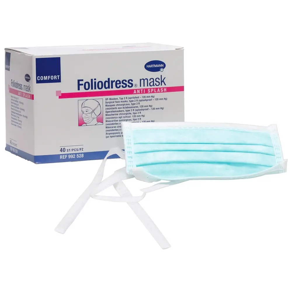 HARTMANN Foliodress® mask COMFORT ANTI SPLASH - Packung 40 Stück