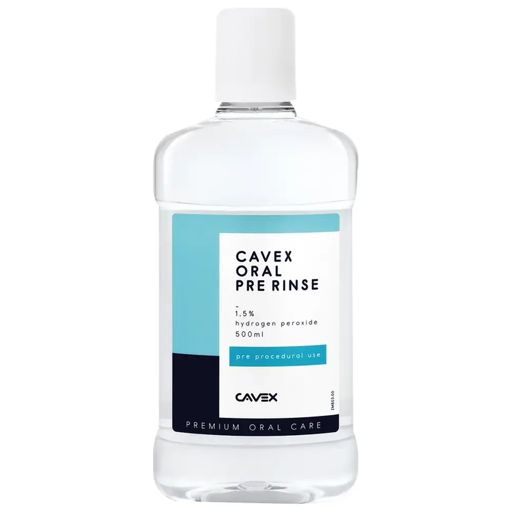 CAVEX ORAL PRE RINSE - Flasche 500 ml Mundwasser
