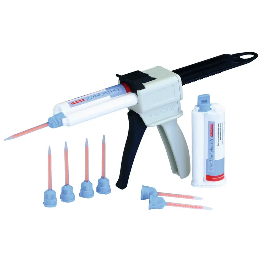 BonaDent CronDur plus® F II - Kartusche 50 ml A2, 10 Kanülen BonaDent CronDur plus® F II - Kartusche 50 ml A2, 10 Kanülen