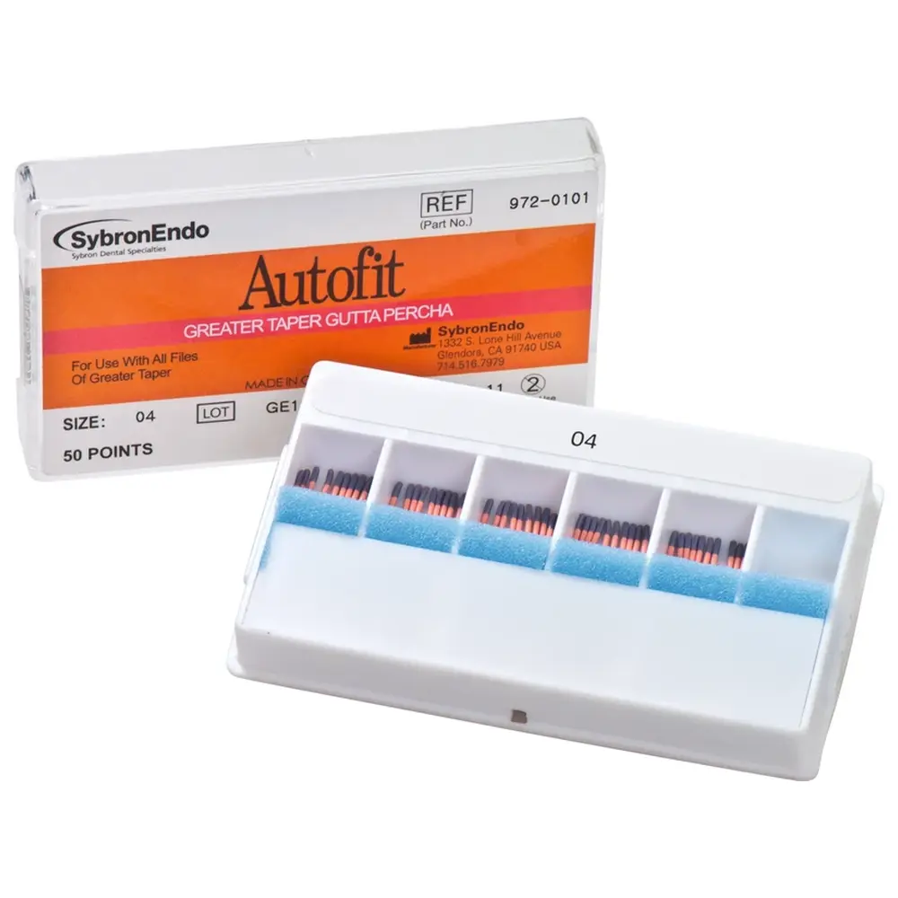 Kerr Autofit Guttapercha - Packung 50 Stück Taper.04