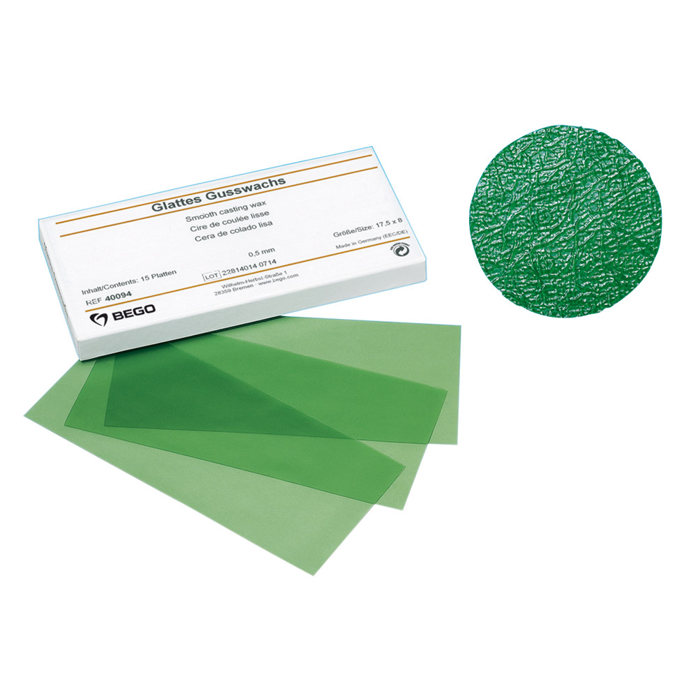GX45651_Gusswachs_genarbt_grob_040mm_15St Gusswachs genarbt grob 0,40mm 15St