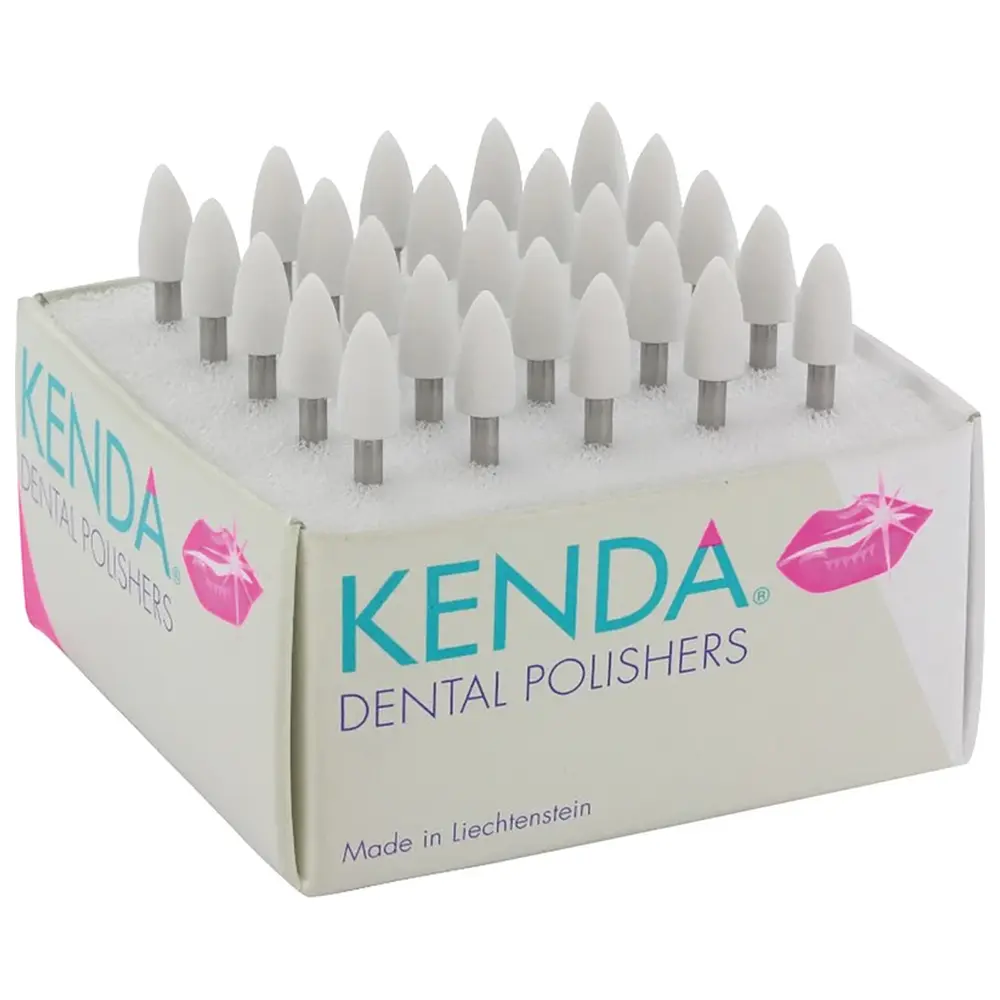 COLTENE KENDA CGI - Packung 25 Stück weiß grob, RA, Figur 243 Spitze, 10 mm, ISO 050