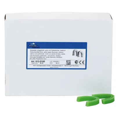 Yeti Dentalprodukte GmbH Bisswälle medium Apfel Pa 96