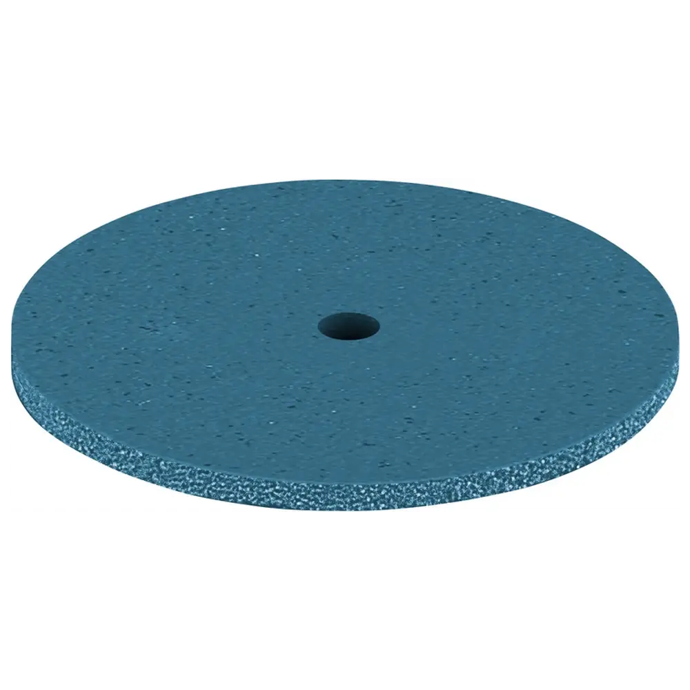 EVE Ernst Vetter EVEFLEX - Packung 100 Stück unmontiert, blau sehr grob, Figur Scheibe, 22 x 1 mm