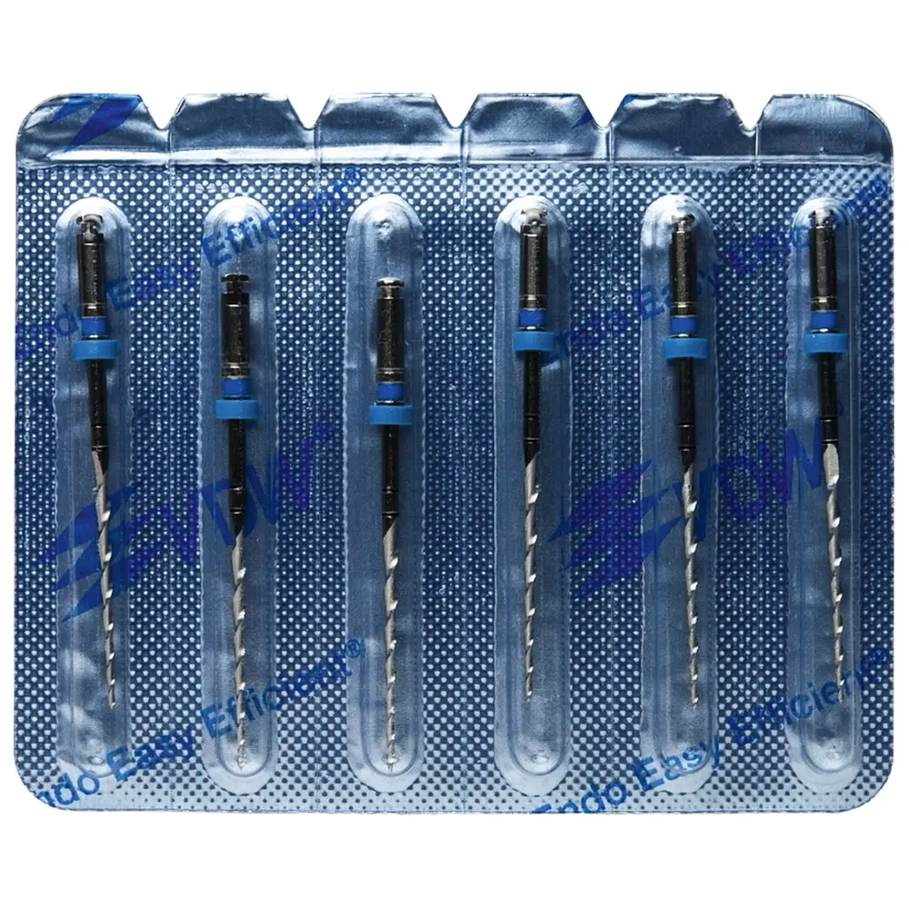 VDW Mtwo® - Blisterpackung 6 Instrumente ABT 21 mm, 31 mm, Taper.04, ISO 060