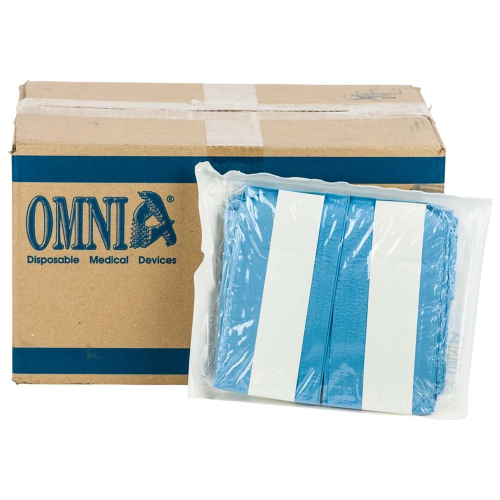 Omnia OP Abdecktuch mit U-Ausschnitt - Packung 25 Stück 100 x 150 cm, selbstklebend
