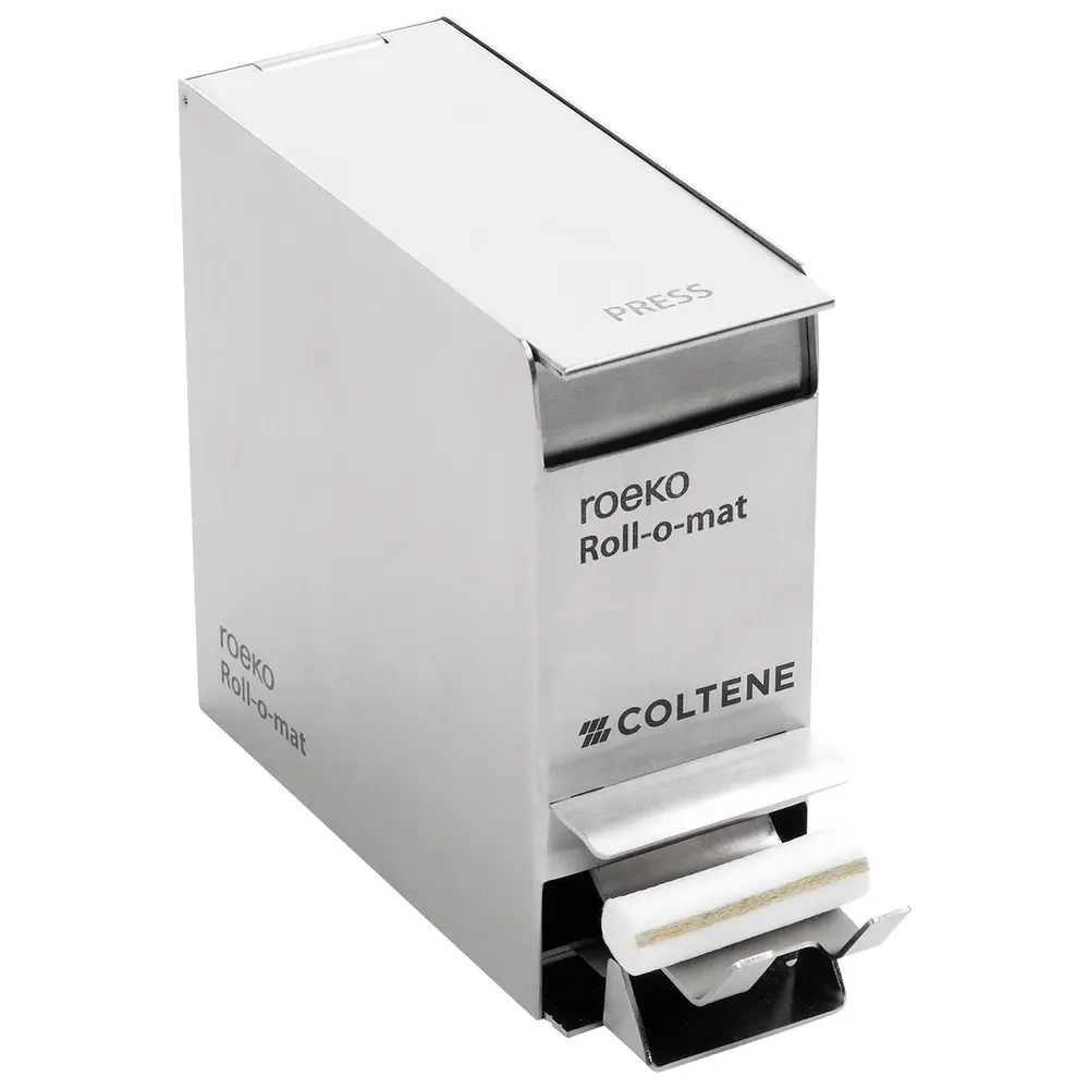 COLTENE ROEKO Roll-o-mat - Stück Chrom-Nickel-Stahl, 134 x 100 x 43,5 mm