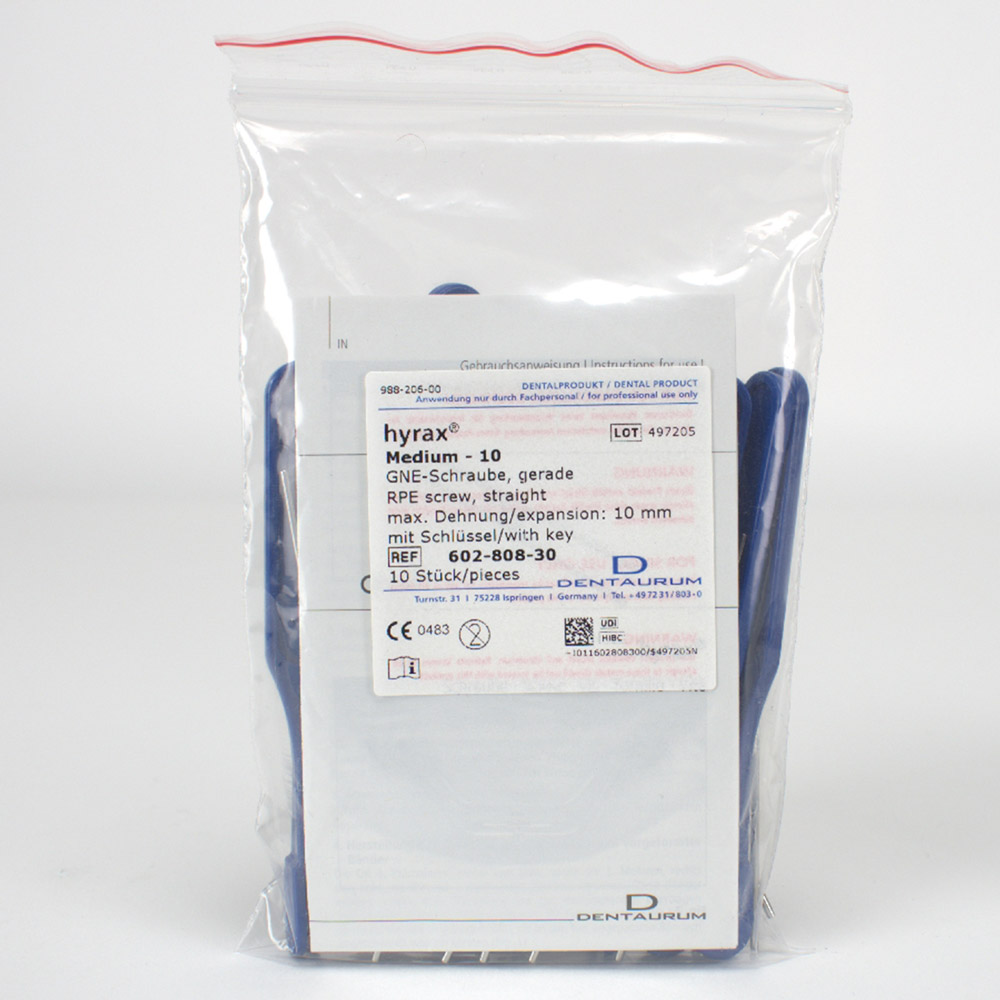Dehnschraube Hyrax II 12/10 ger. 10St