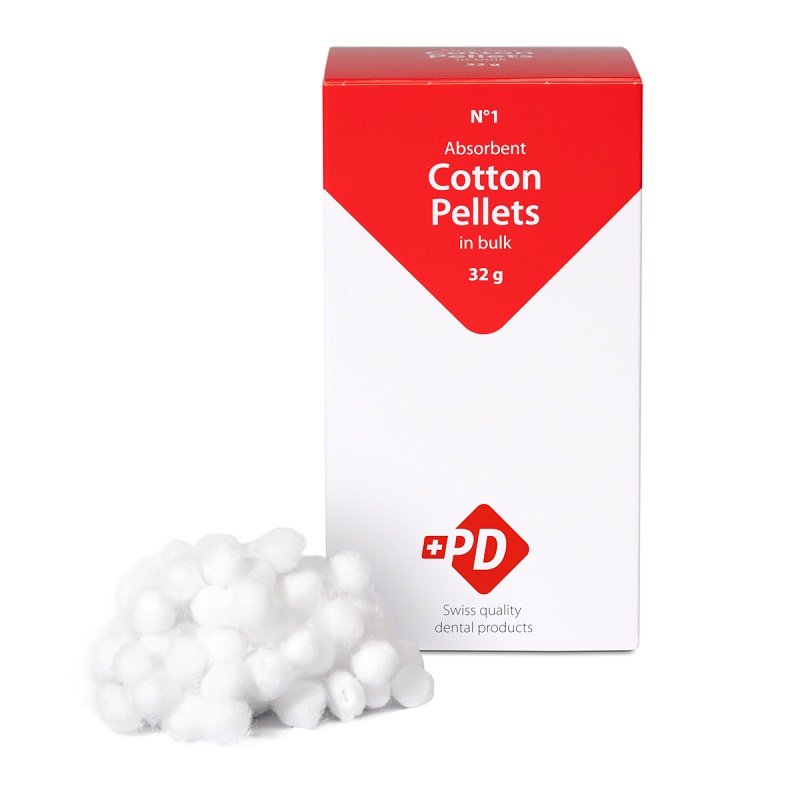 GX254433_Wattepellets_PD_Gr_1_32g__Pa Wattepellets P.D. Gr. 1 32g Pa