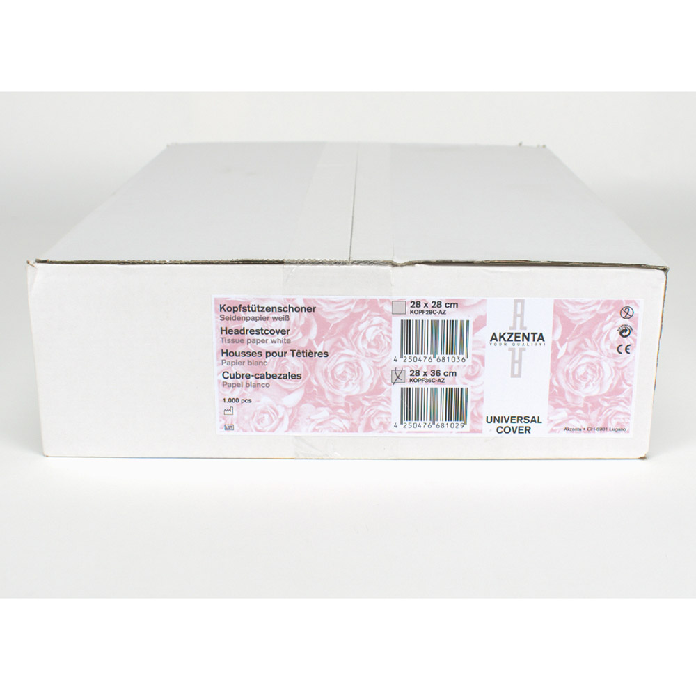 GX70027_Kopfschutztaschen_Seide28x36_1000St Kopfschutztaschen Seide28x36 1000St