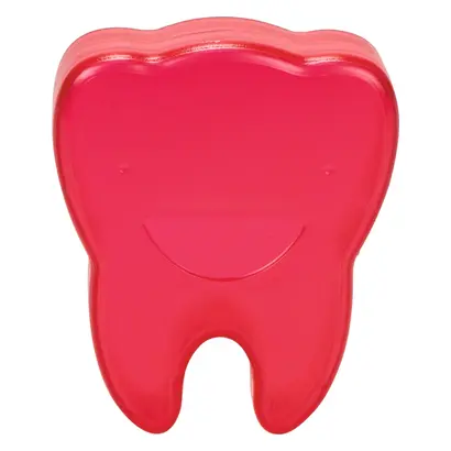 Cardex Dental GmbH Milch-Zahn-Box rot-transparent St Cardex Dental GmbH Milch-Zahn-Box rot-transparent St