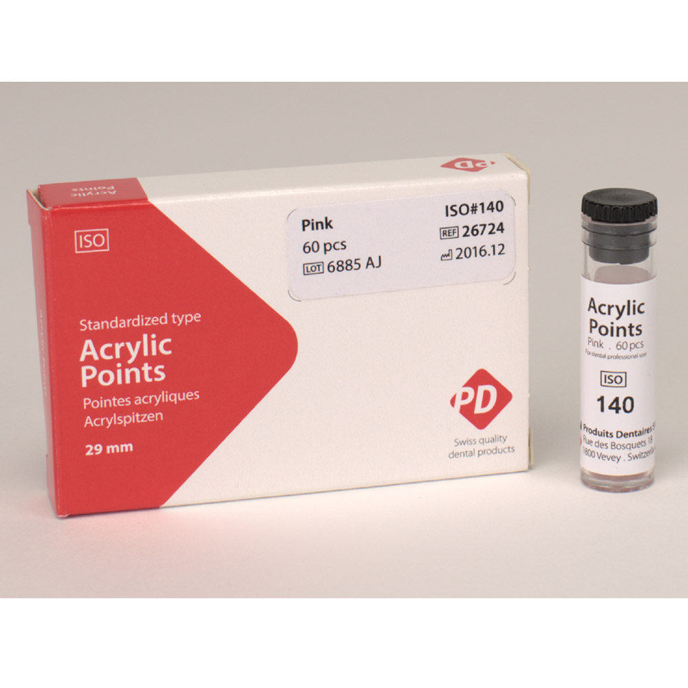 Acrylic Points ISO 140 6x10St