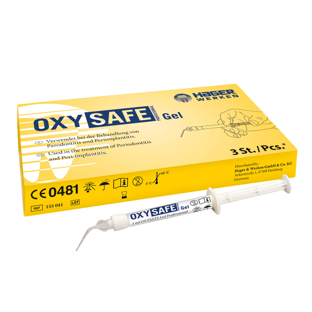 OXYSAFE Gel Spritze Professional 3St