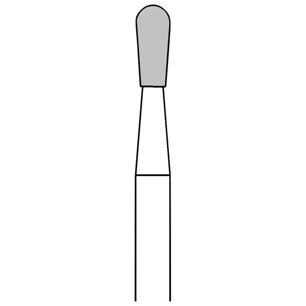 Busch HM Fräser S427 Shorties - Packung 2 Stück mittlere X-Verzahnung, HP, Figur 237, 5,5 mm, ISO 023