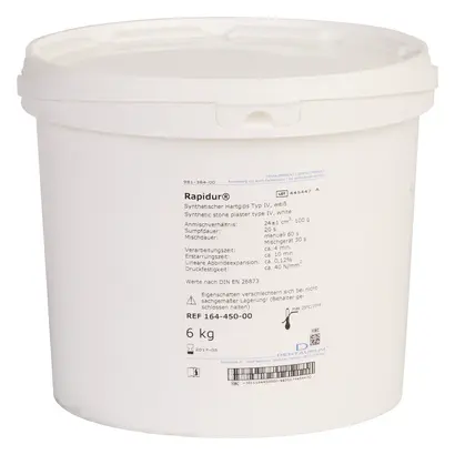 Dentaurum GmbH & Co. KG Rapidur weiß Eimer 6kg