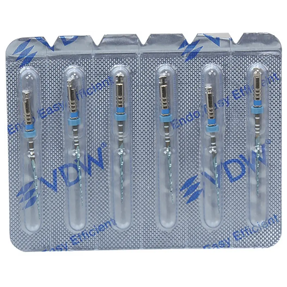VDW.ROTATE™ NiTi Wurzelkanalfeilen - Packung 6 Stück 25 mm, Taper.06 ISO 030