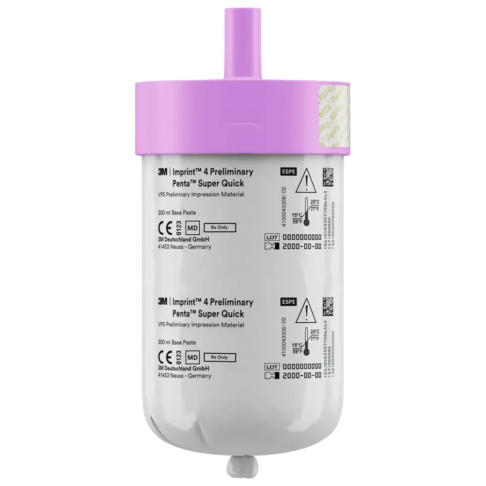 Solventum Dental Solutions Imprint™ 4 Preliminary Penta™ - Refill Packung 2 x 300 ml Basis, 2 x 60 ml Katalysator Super Quick