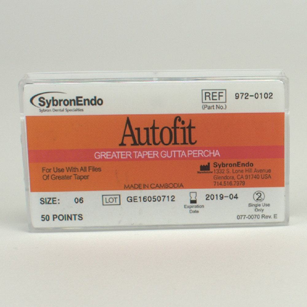 Guttaperchasp. Autofit Gt 06 50St