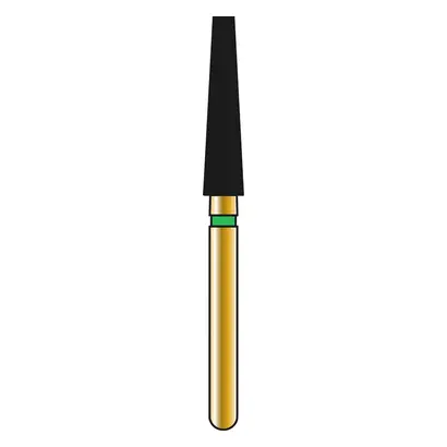 COLTENE DIATECH Diamanten G848 - Packung 5 Stück grün grob (C), FG, Figur 173 Konus, 10 mm, ISO 023