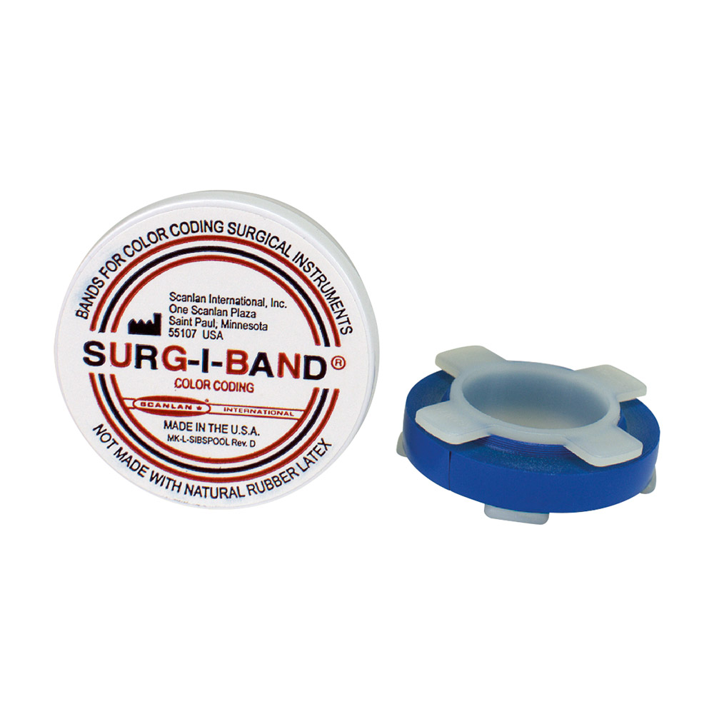 Surg-I-Band blau 6,20m x 6mm Rolle