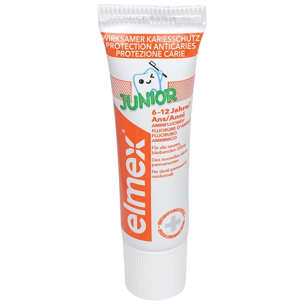 CP GABA elmex® Junior - Packung 24 x 12 ml Zahnpasta Tube