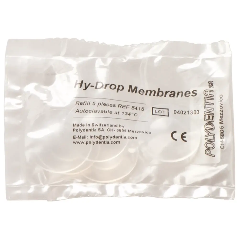 Polydentia SA Hy-Drop - Packung 5 Ersatzmembrane