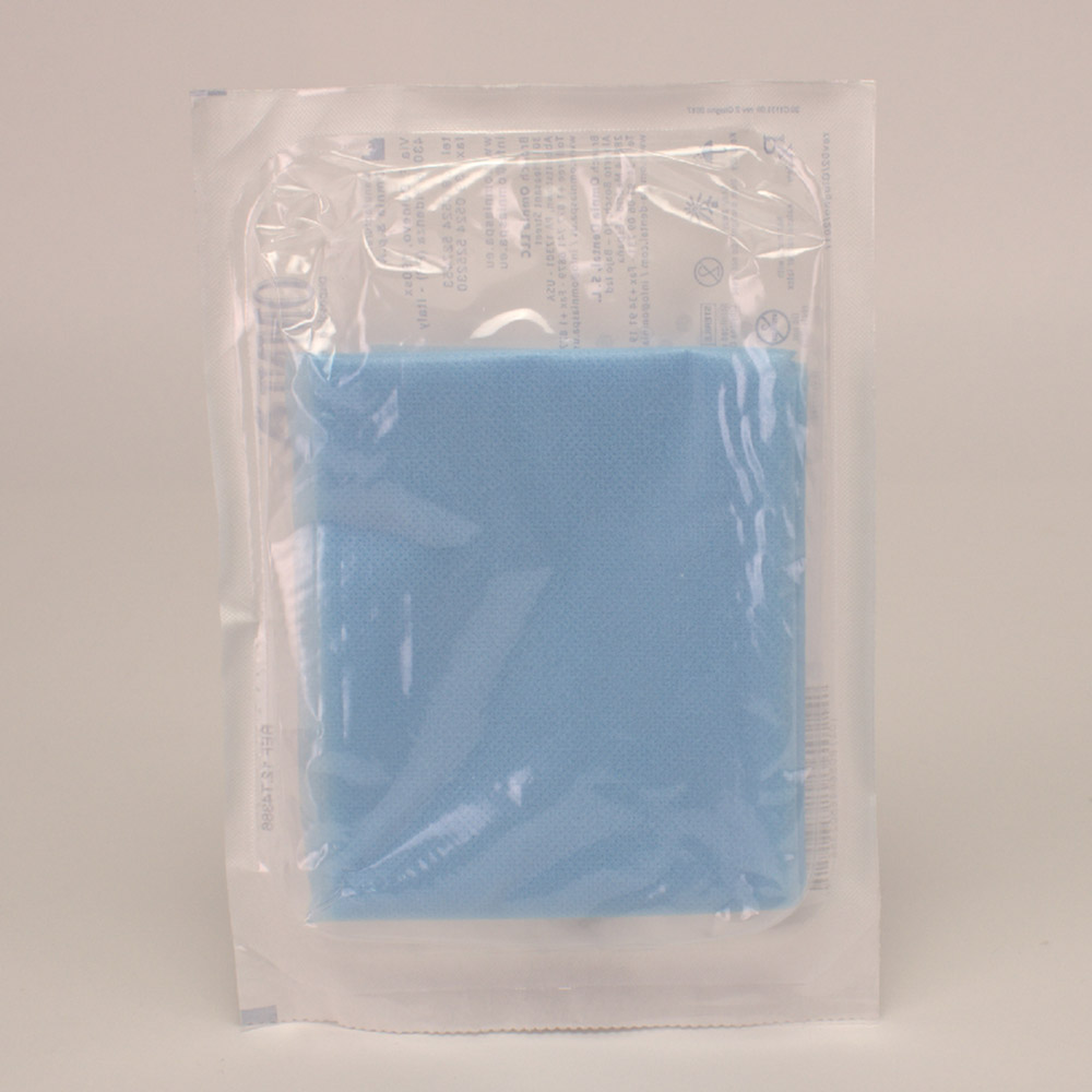 Omnia OP Abdecktuch 50x75 h-blau 100St