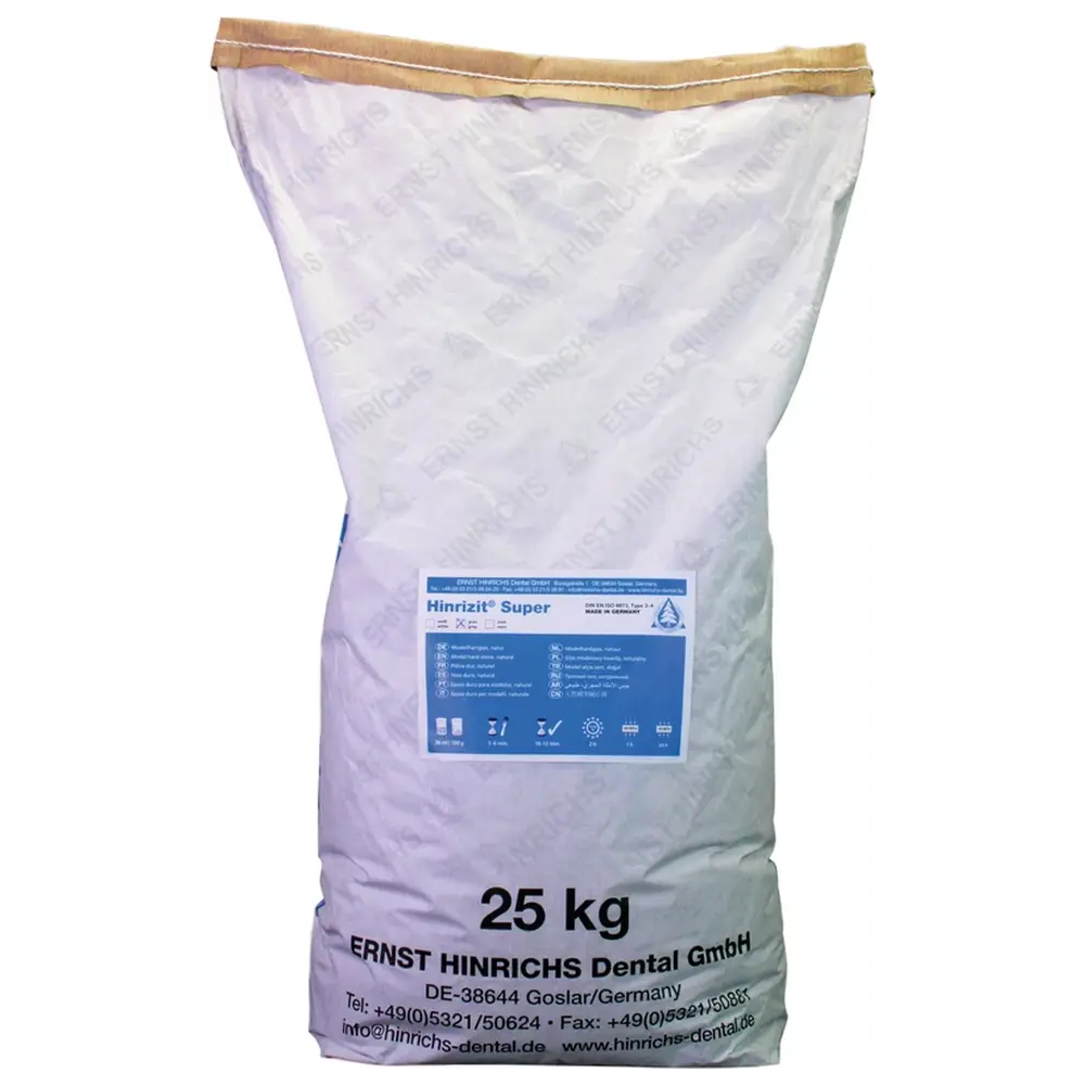 ERNST HINRICHS Hinrizit® Super - Sack 25 kg Gips grau