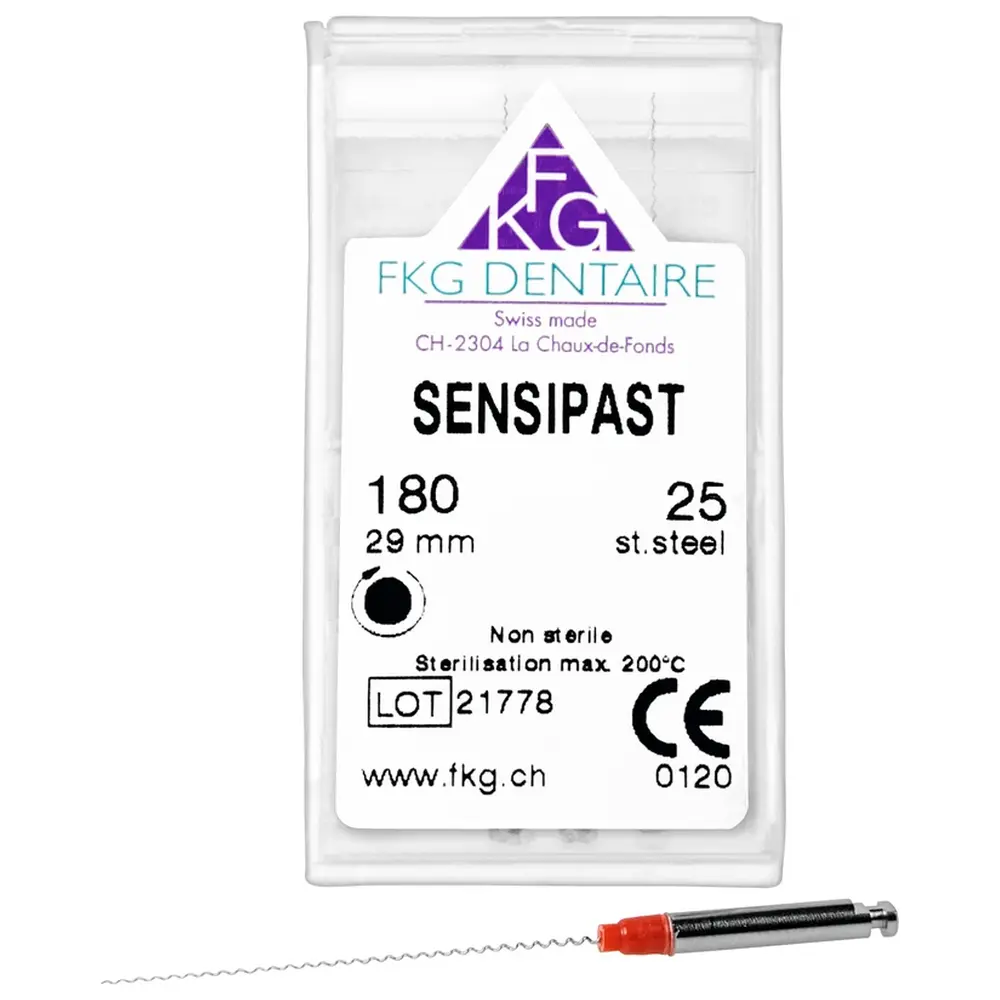 American Dental FKG Sensipast - Packung 4 Stück 29 mm ISO 025