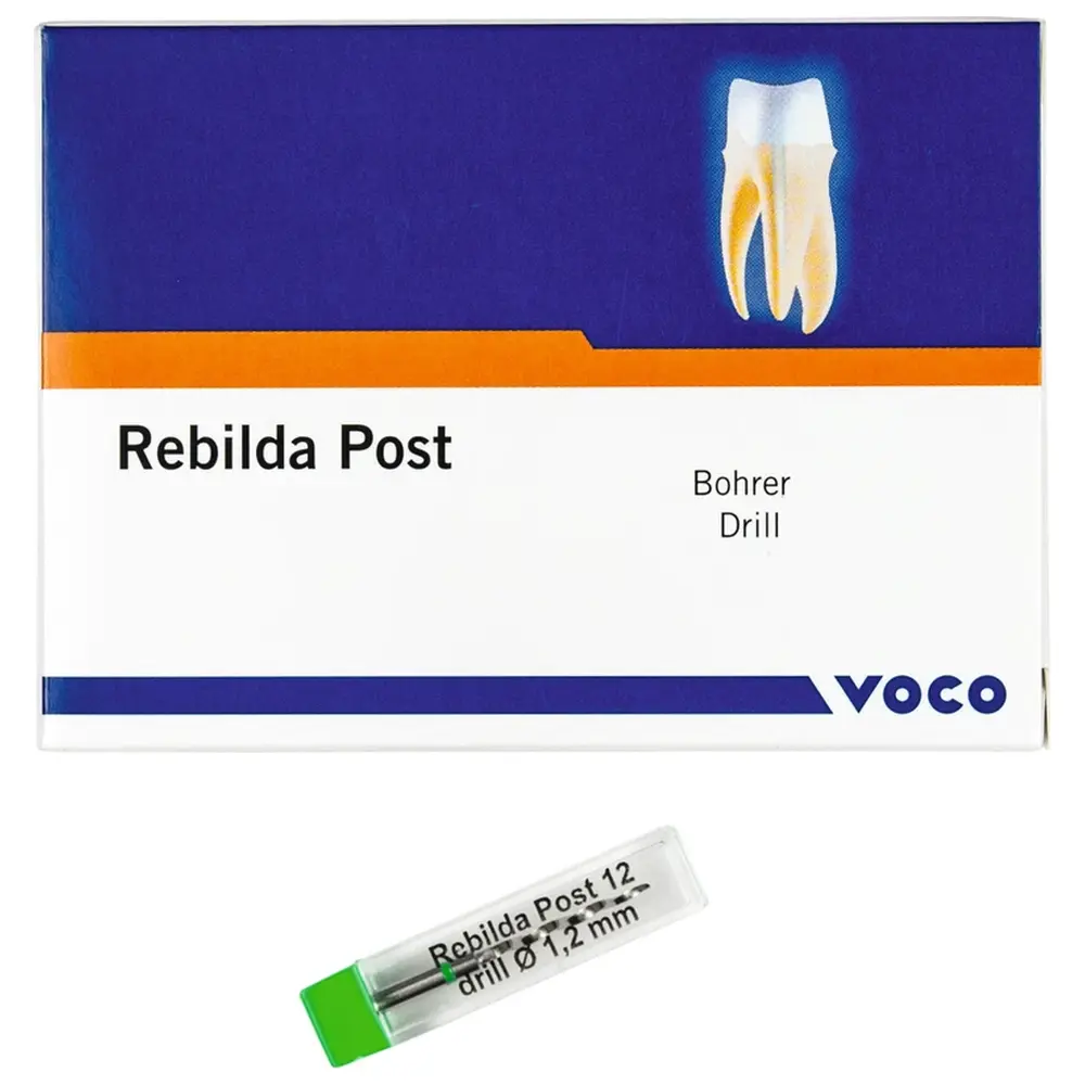 VOCO Rebilda® Post - Nachfüllpackung Bohrer Nr. 12, Ø 1,2 mm