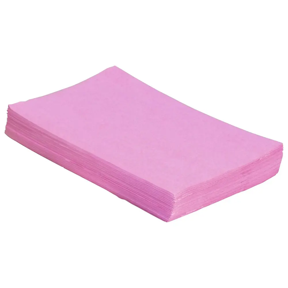 Euronda Monoart® Traypapier für Normtrays - Blisterpackung 250 Stück 18 x 28 cm, rosa