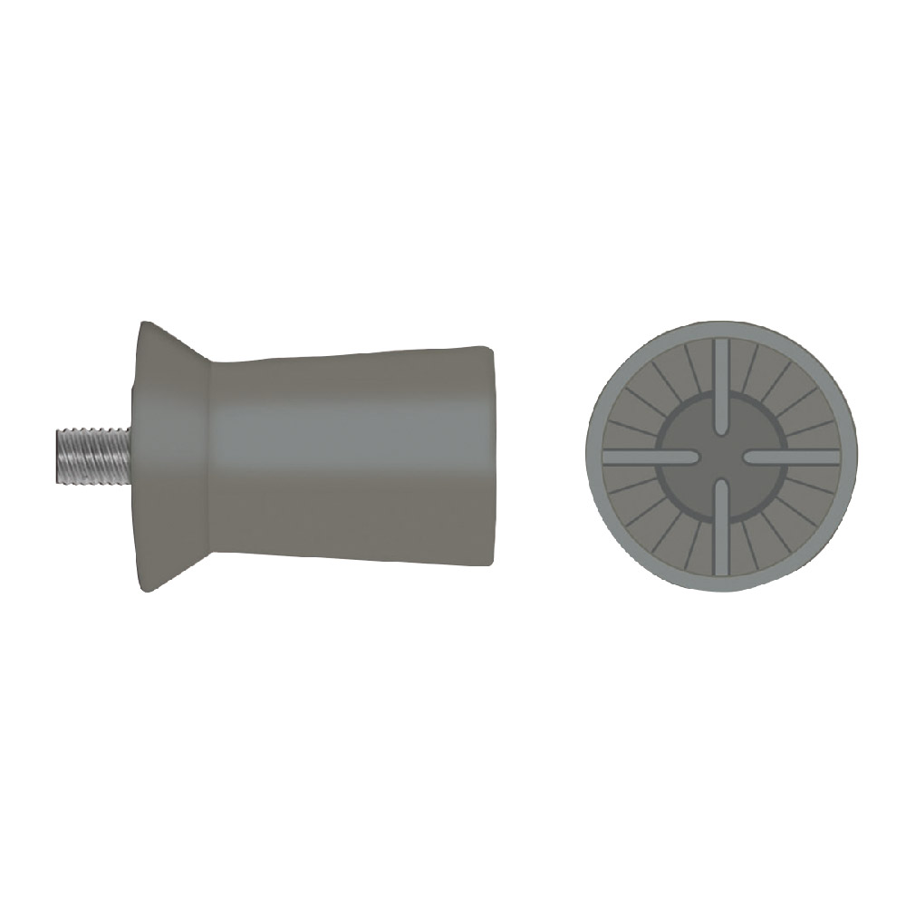 Prophy-Cup Screw-Type 9002 d-grau 30St