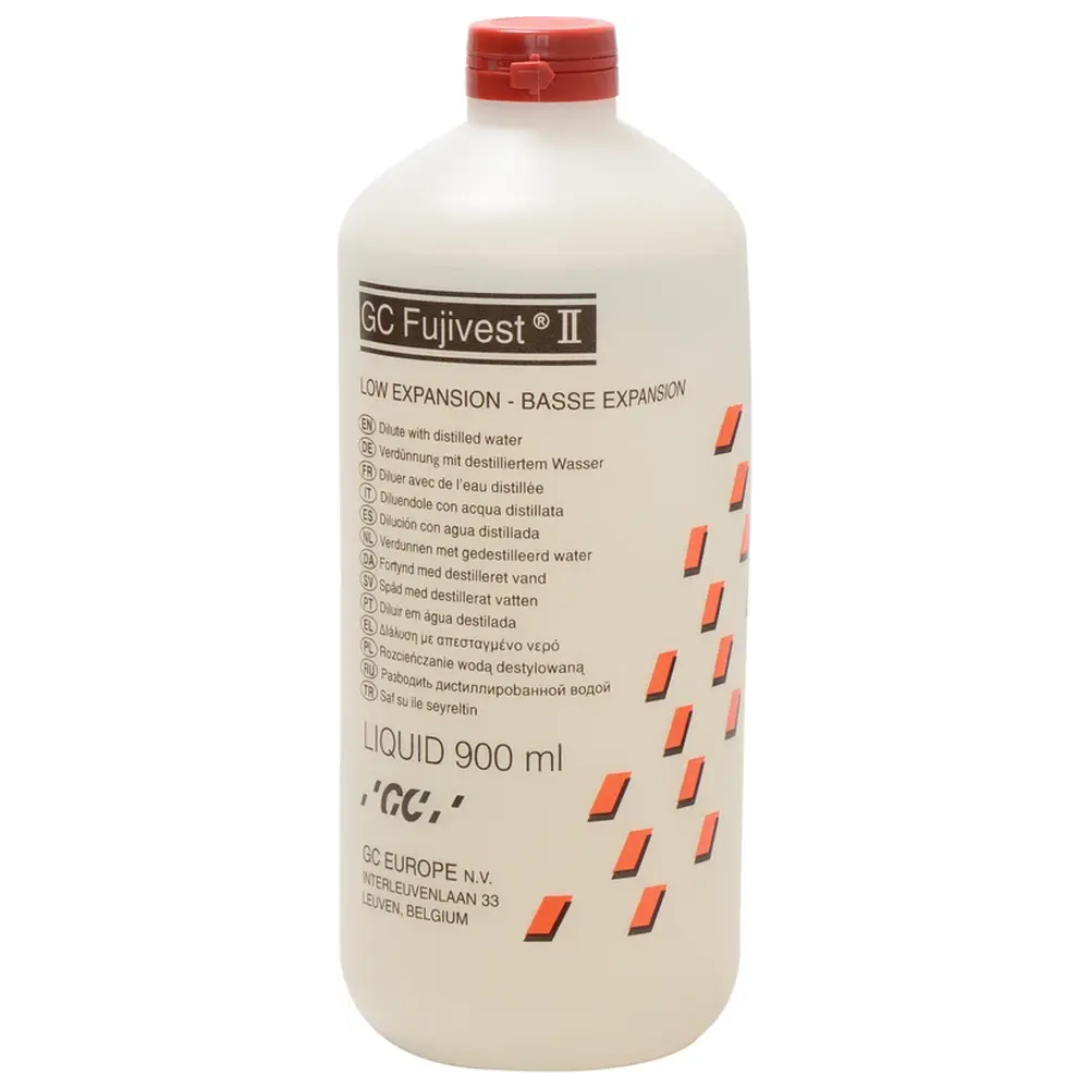 GC Fujivest II® - Flasche 900 ml Flüssigkeit Low